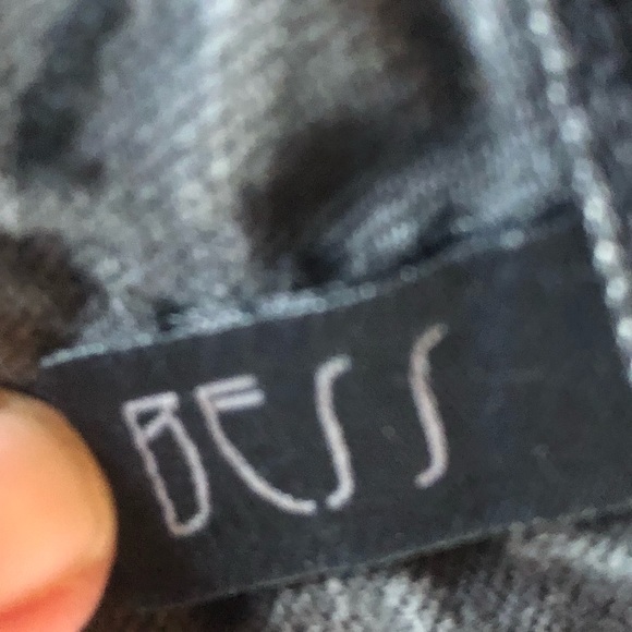 Bess X Barney’s Collab Black Skinny Ripped and Studded Jeans Ripped Back… - Picture 4 of 7